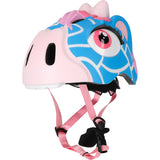 CrazySafety Blå Giraf Cykelhjelm