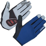 Gripgrab Shark Padded Full Finger Gloves Navy Blue