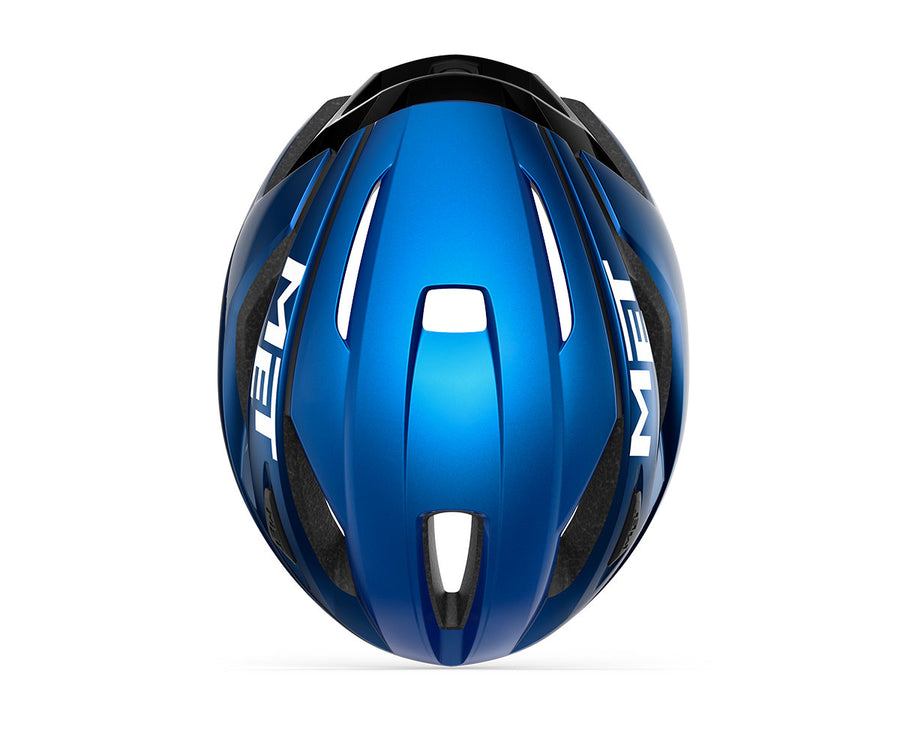 MET Helmet Strale Blue Metallic/Glossy