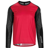 ASSOS Trail LS Jersey rodoRed - cykeltrøje med lange ærmer til MTB