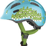 Abus Smiley 2.0 blå krokodille cykelhjelm
