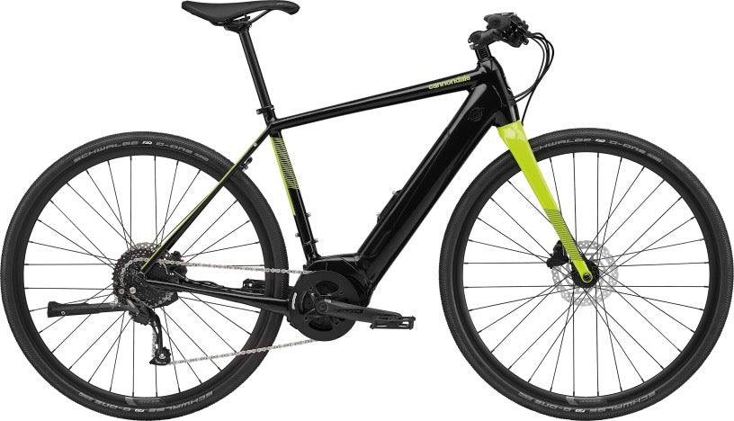 Cannondale Quick Neo Lime/Sort Elcykel