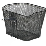 Frontkurv Sort finmasket 24" til cyklen