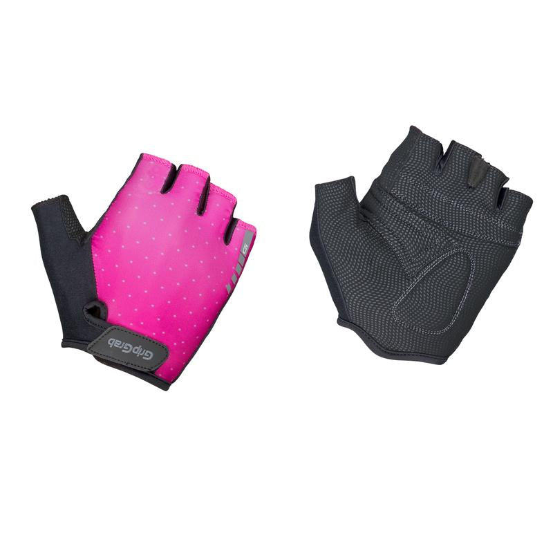 Gripgrab Women's Rouleur Padded Glove Pink Cykelhandsker