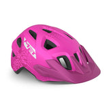 MET Youth Eldar pink matt cykelhjelm (52-57 cm)