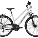 Victoria Trekking 4.7 hvid dame Hybridcykel