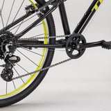 Trek Wahoo 24" sort grøn Børnecykel