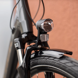 Trek District+ 1 Lowstep Grå Elcykel med 400wh Batteri