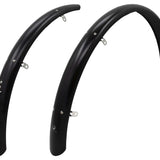 Bikepartner Skærmsæt Mat Sort 700C 45mm