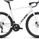 Cube Attain C:62 SLX metallicwhite´n´black