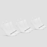 GripGrab Classic No Show Summer Socks 3-Pack Hvid