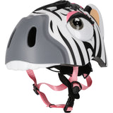 CrazySafety Zebra Cykelhjelm