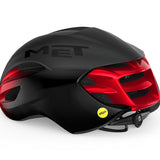 MET Helmet Manta MIPS Black Red/Matt