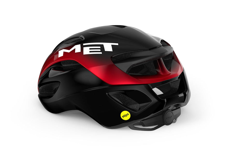MET Helmet Rivale MIPS Black Red