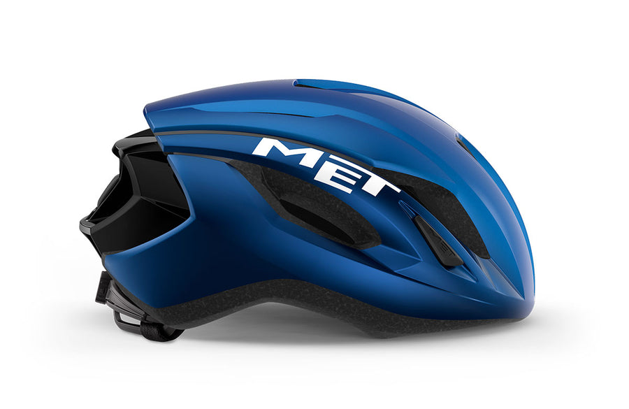 MET Helmet Strale Blue Metallic/Glossy