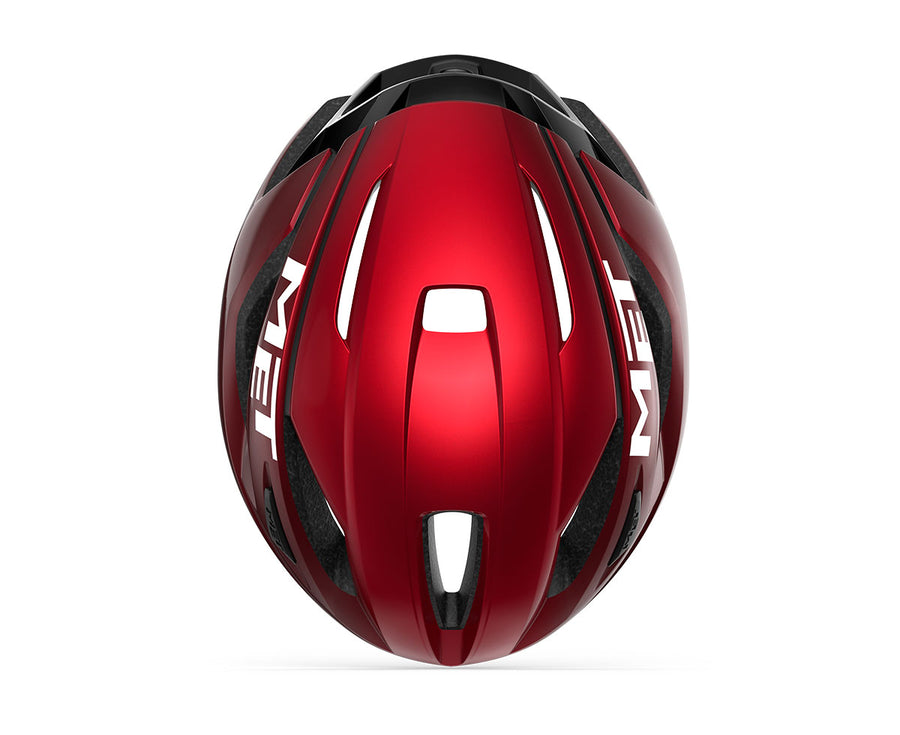 MET Helmet Strale Red Metallic/Glossy