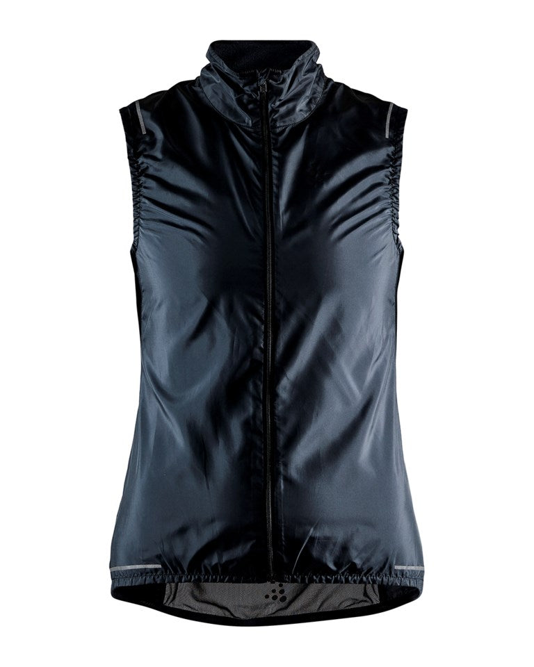 Essence light wind vest w sort