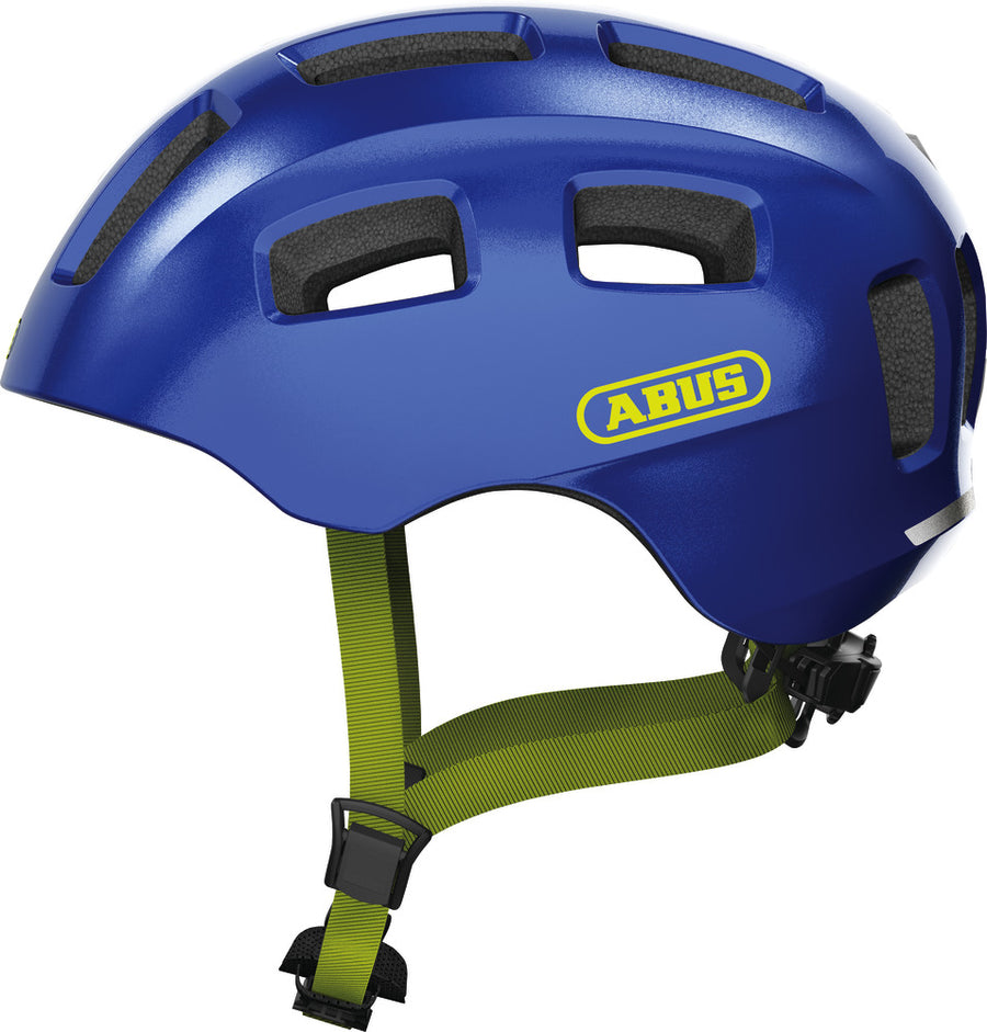 ABUS Youn-I 2.0 sparkling blå cykelhjelm