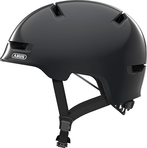 Abus Scraper Kid 3.0, shiny grey cykelhjelm til børn