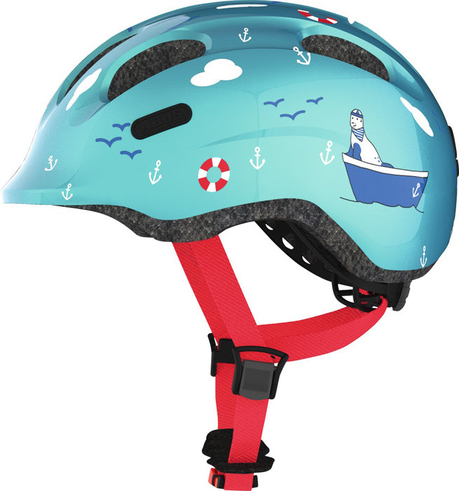 Abus Smiley 2.0 blå sømand cykelhjelm