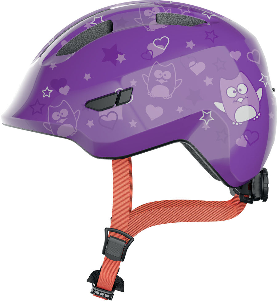 Abus Smiley 3.0 Shiny lilla stjerne børnecykelhjelm