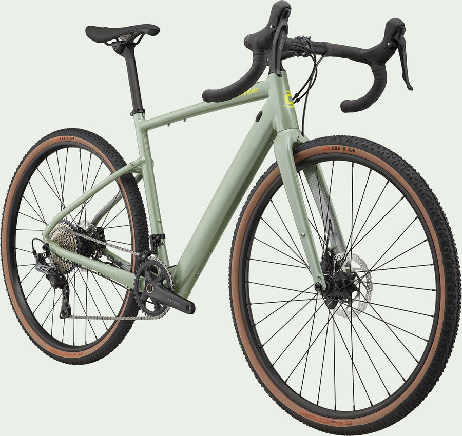 Cannondale Topstone 700 U Neo SL 1 Agave Grøn El-Gravelbike