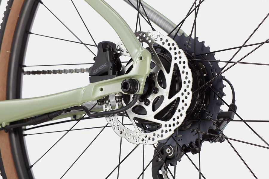 Cannondale Topstone 700 U Neo SL 1 Agave Grøn El-Gravelbike