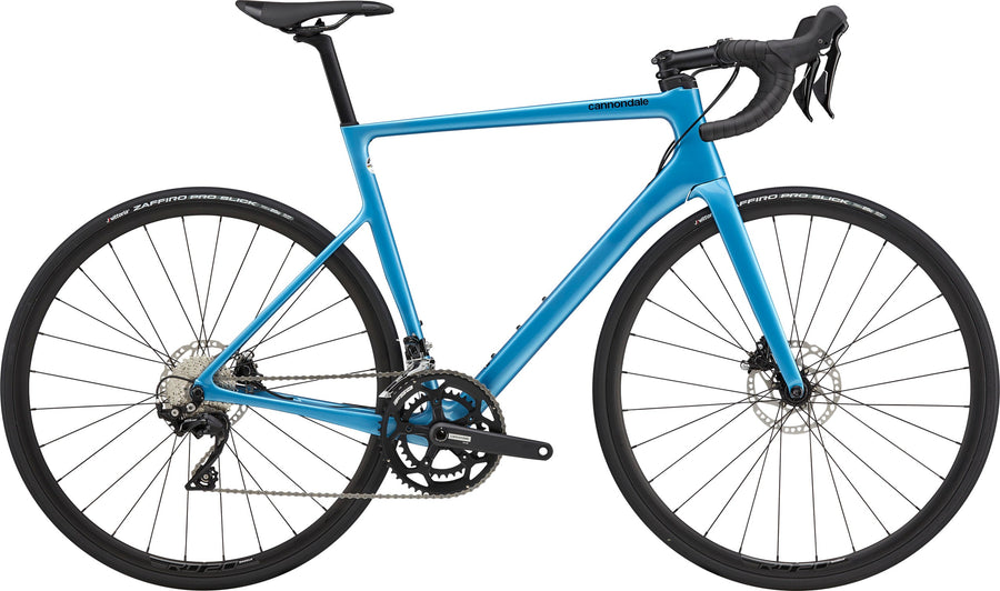 Cannondale Supersix evo carbon disc blå Racercykel