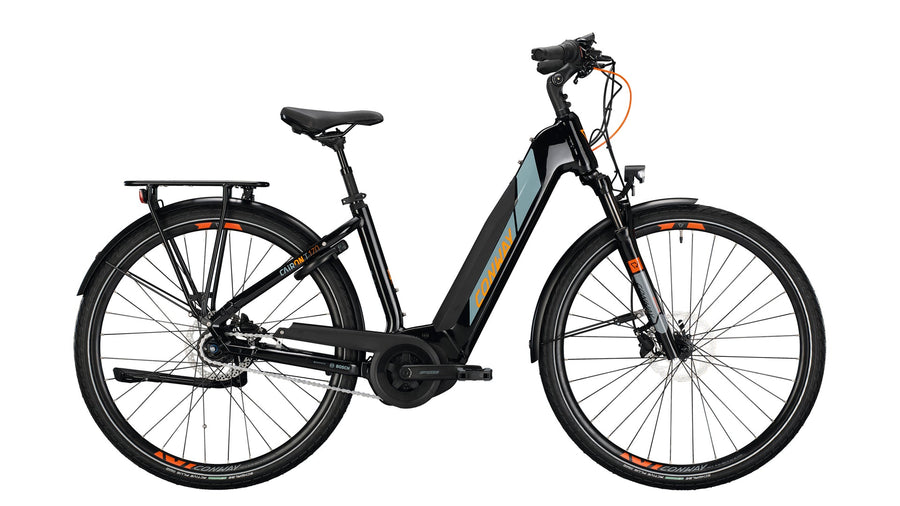 Conway Cairon T 170 Sort Dame Elcykel
