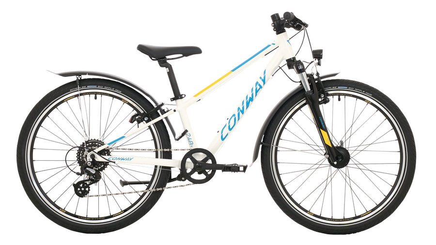 Conway MC 24" Hvid/blå Børne Mountainbike