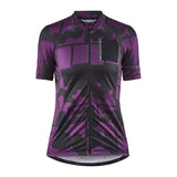 Craft Adv Offroad ss lilla sort cykel Jersey