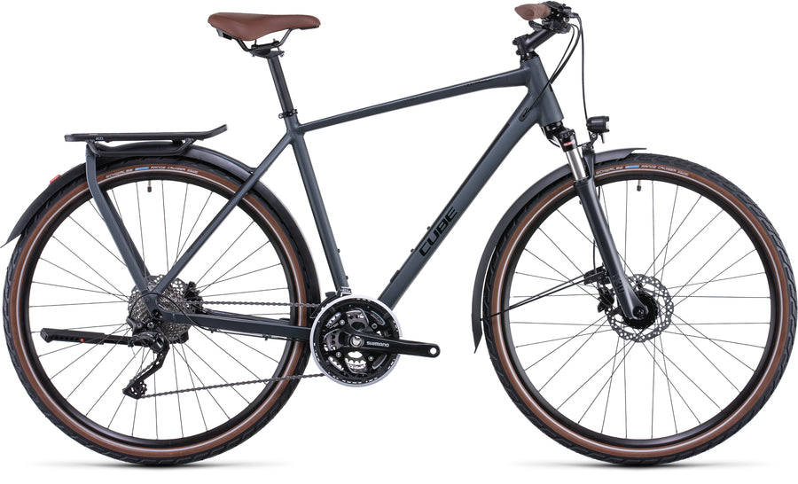 Cube kathmandu pro grey black Hybridcykel