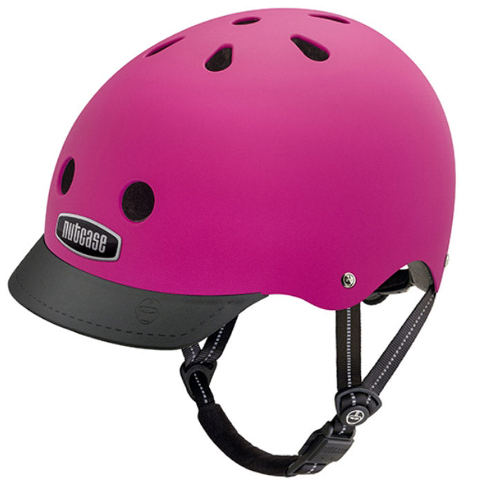 Cykelhjelm | Nutcase Street Gen3 Super Solid Pink (56-60Cm)