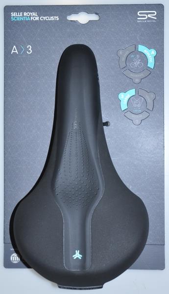 Cykelsadel - Selle Royal Scientia A3 Athletic 45g Large