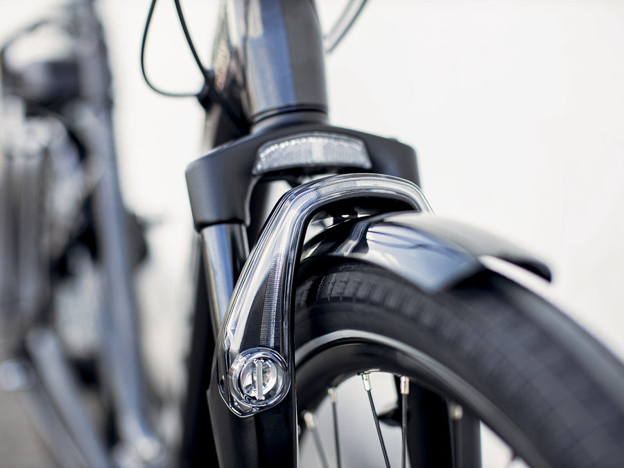 Trek district+ 4 Lowstep sort elcykel