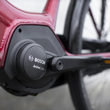 Trek District+ 4 Lowstep rød elcykel