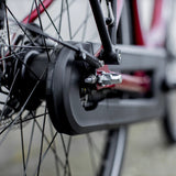 Trek District+ 4 Lowstep rød elcykel