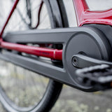 Trek District+ 4 Lowstep rød elcykel