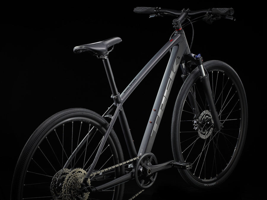 Trek Duel Sport 3 sort Hybridcykel