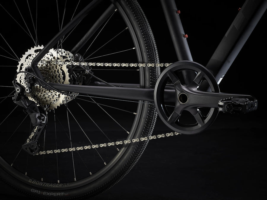 Trek Duel Sport 3 sort Hybridcykel