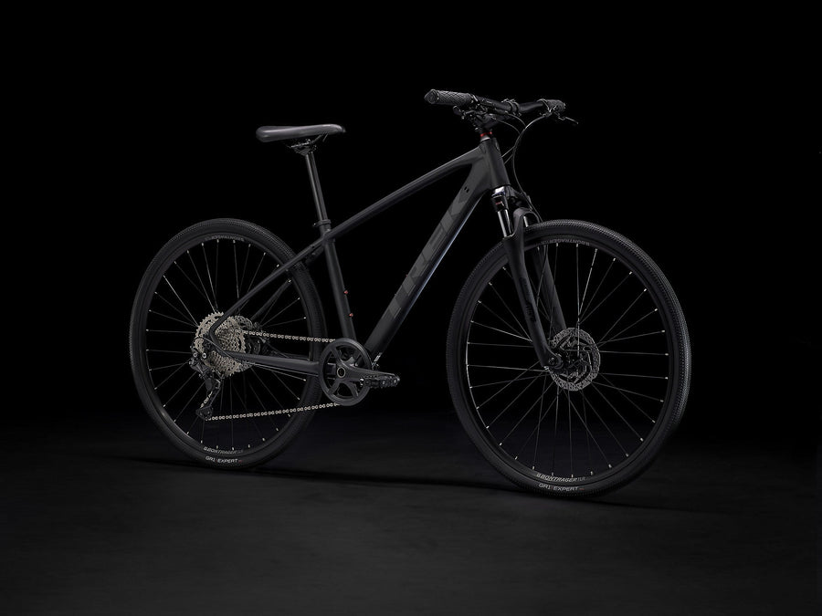 Trek Duel Sport 3 sort Hybridcykel