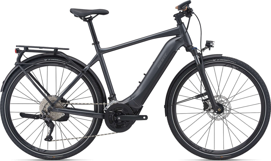 Giant Explore E+ sort Herre Elcykel