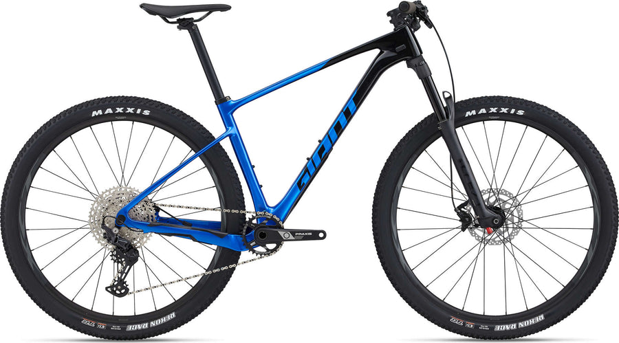 Giant XTC Advanced 3 29" sort blå Mountainbike