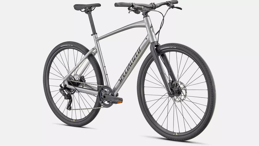 Specialized Sirrus X 3.0 Gloss Flake Silver
