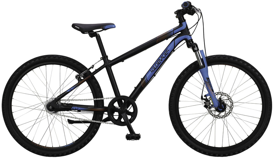 Kildemoes Intruder 24" Sort/Blå Mountainbike