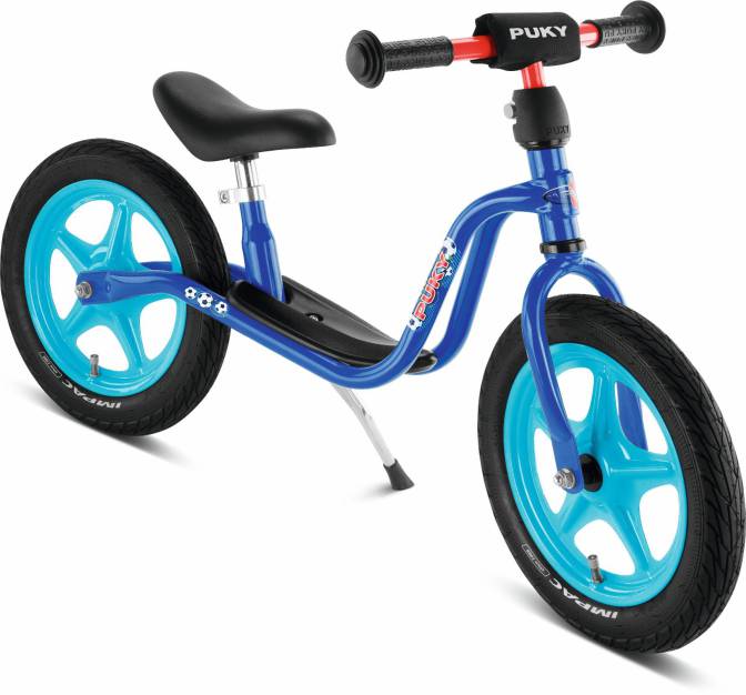 Løbecykel | Puky LR1 L Blå Med Rødt Styr