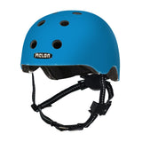MELON Toddler regnbue blå cykelhjelm (46-50 cm)