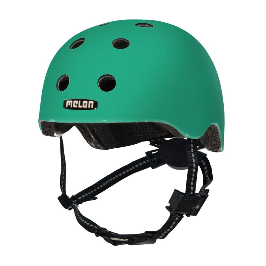 MELON Toddler regnbue grøn cykelhjelm (46-50 cm)
