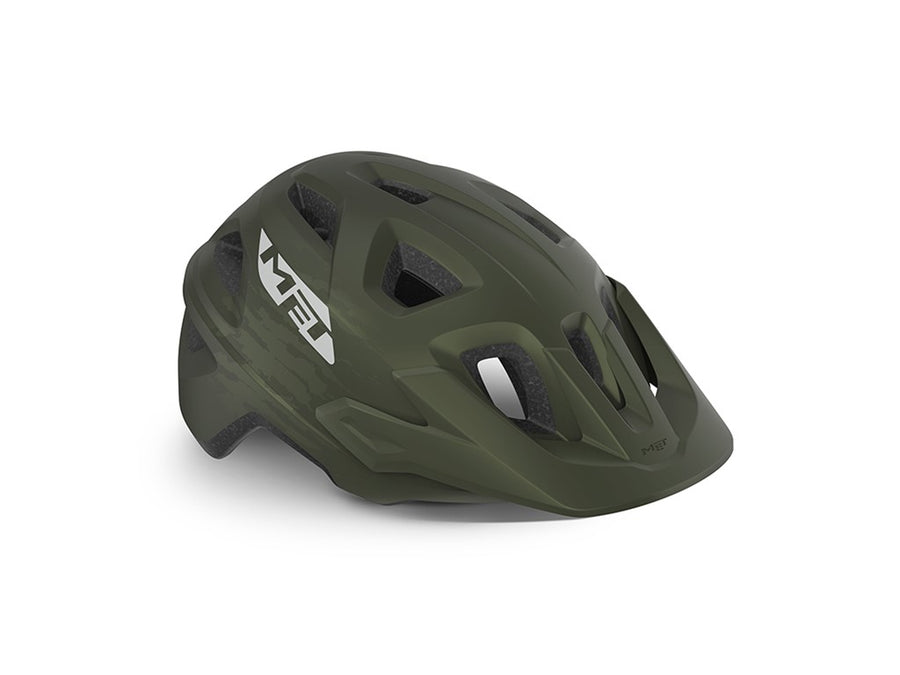 MET Echo olive matt Mountainbike cykelhjelm (57-60 cm)