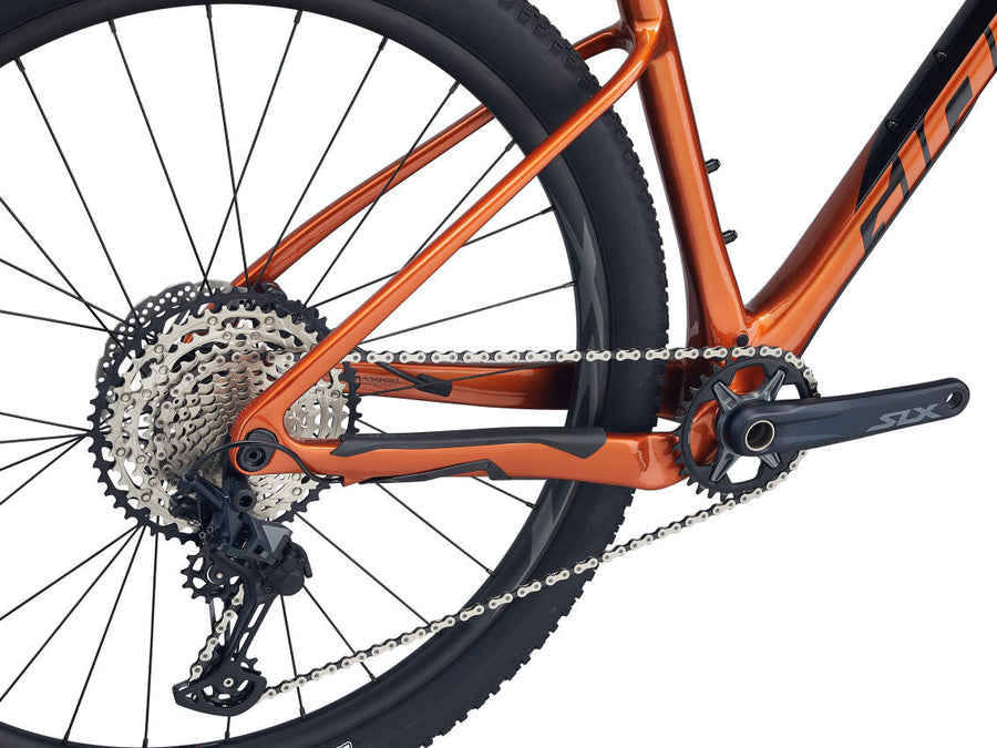 Giant XTC Advanced 29" 2 sort orange Mountainbike